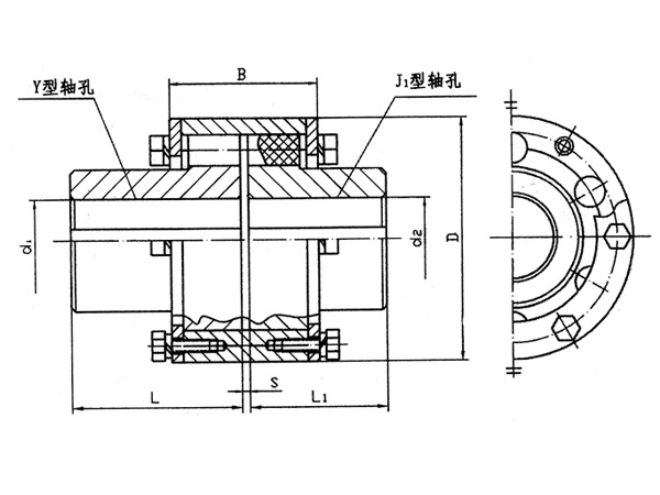 ZL型彈性柱銷式聯(lián)軸器系列